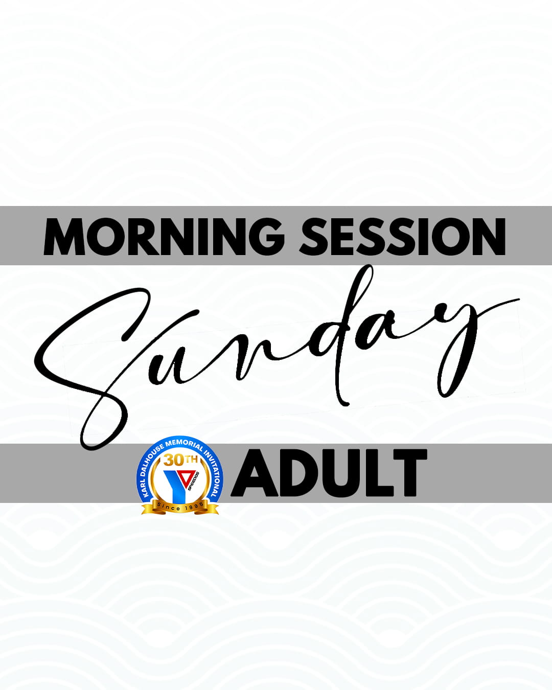 Sunday Morning - Adult - Karl Dalhouse 2026